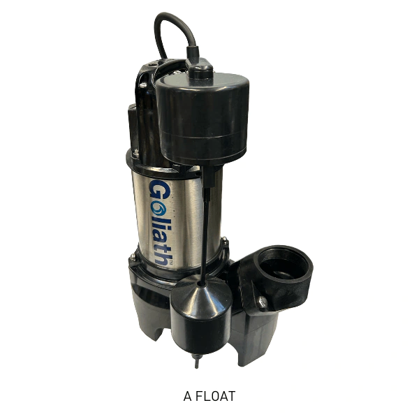Goliath Super - Robust Auto Float Sump Pump, 4.1L/Sec - T-T Pumps - PM/GOLIATHS1/2-A